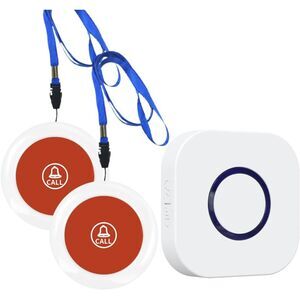 New DAYTECH Wireless Caregiver Pager Call Button System Emergency SOS Alert